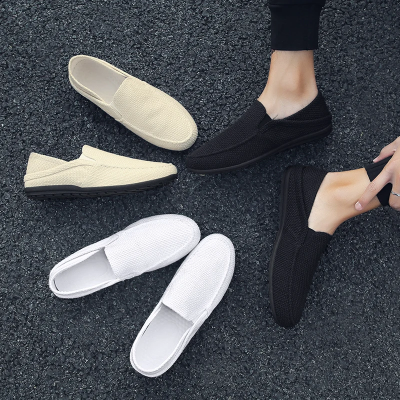

2021 Fashion Breathable Casual Shoes Men Penny Loafers Summer Hot Sale Light Men Casual Shoes Driving Lazy Loafers Men Shoes