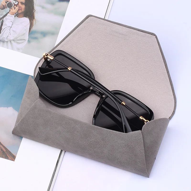 Футляр для очков в стиле ретро льняной складной чехол Чехол из искусственной