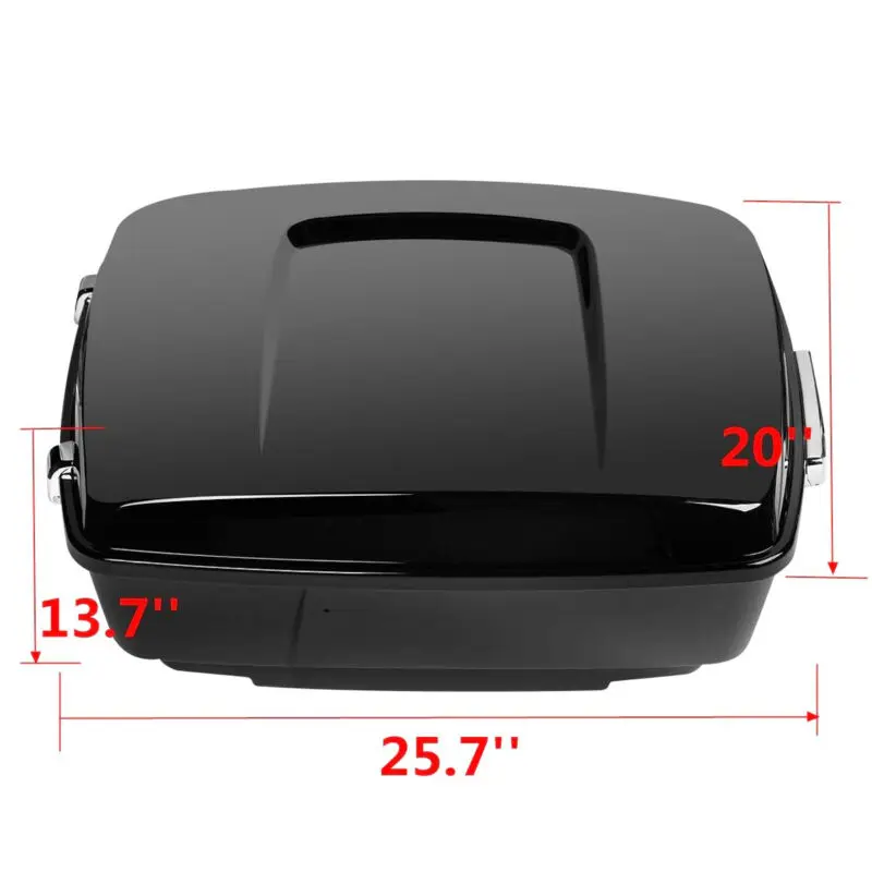 Мотоцикл король пакет багажник крепление спинки стеллаж для Harley Тур Пак Touring Road