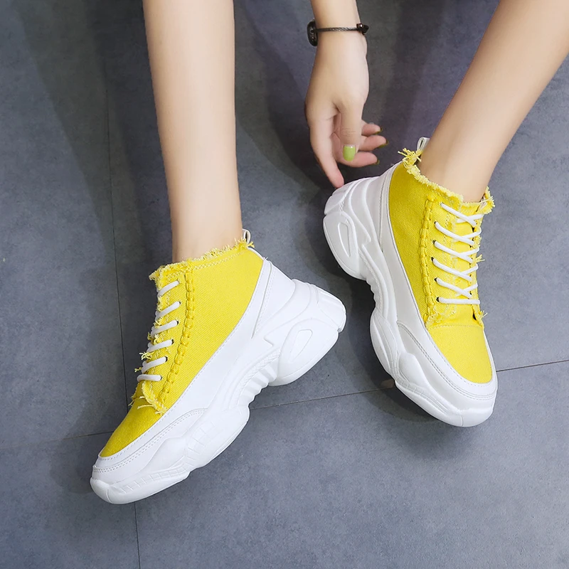 2019 Korean fashion candy color shoes women canvas old women's new summer casual breathable | Обувь