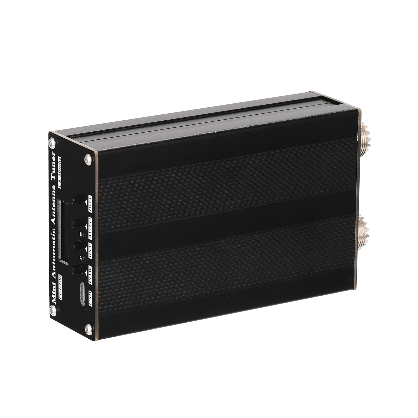 ATU 100 1 8 30 МГц 0 91 дюймов OLED Дисплей HAM тестер Мини автоматический тюнер антенны