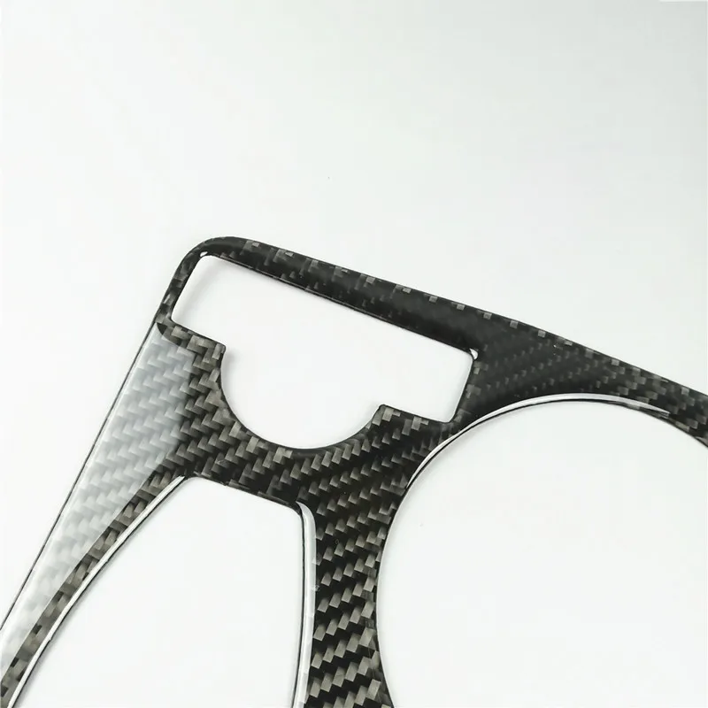 Углеродное волокно автомобильный центральный мультимедийный ручной стаканчик