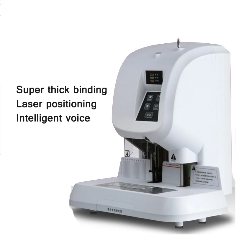 Переплетная машина для финансовых ваучеров автоматическая штамповочная