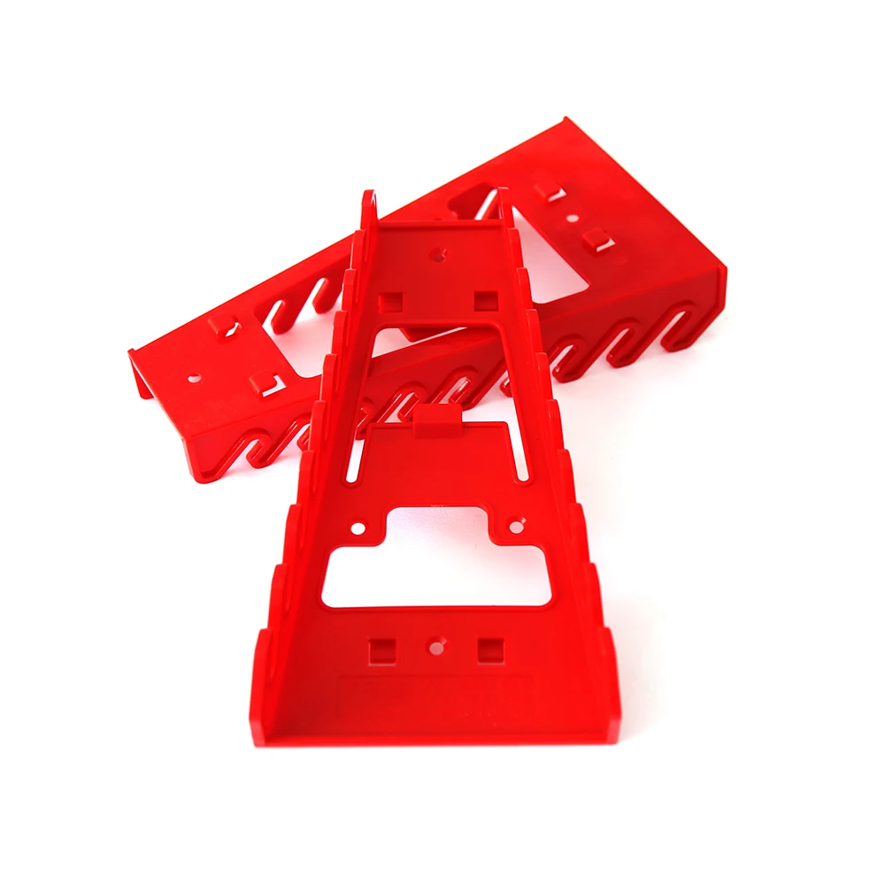 Настенный пластиковый держатель для гаечных ключей с 9 отверстиями и квадратным