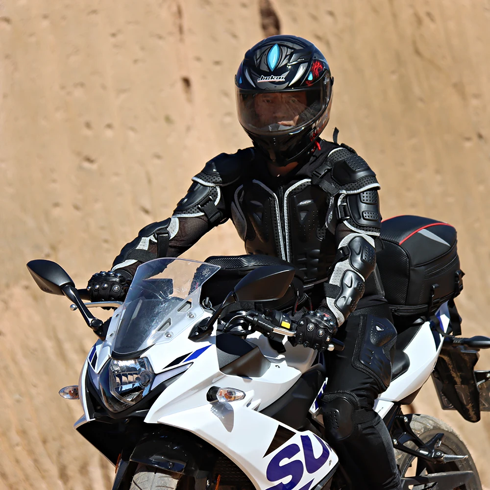 Мотоциклетная Броня WOSAWE, мотоциклетная куртка для всего тела, защитное снаряжение для мотокросса, Защита плеч и рук от AliExpress WW
