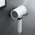 Полка для сушки волос без пробивания отверстий, полки для сушки волос в ванной комнате, кухни, дома, настенные подвесные железные полки для хранения с воздушными трубками и кронштейном