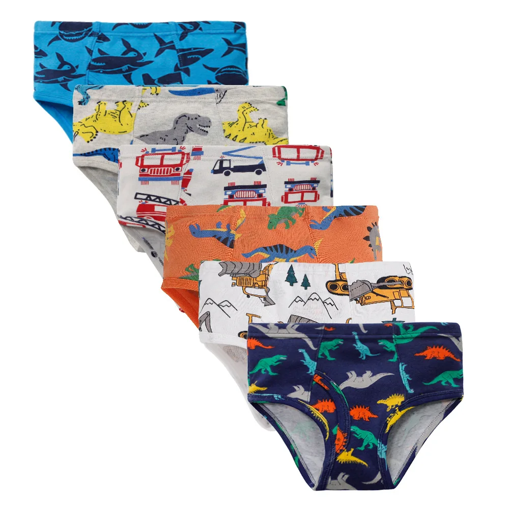 

3Pcs/lot Kids Cotton Underwear Boys Panties Cartoon Shorts Children Boys Boxers Briefs Underwear Panties