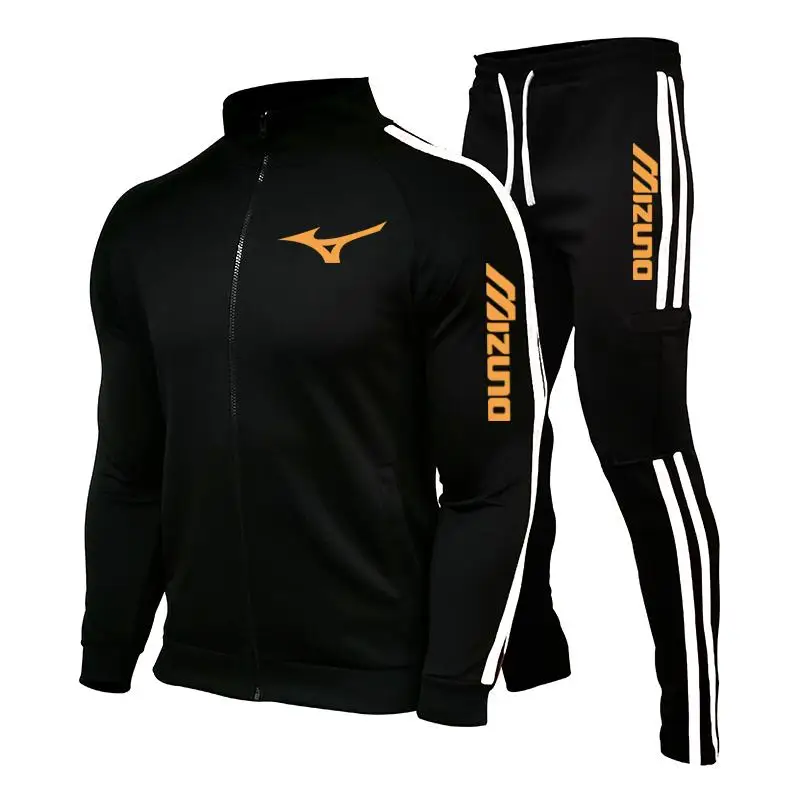 

2021 Brand New Fall Men Sets Pants Clothing Sweatsuit Cardigan Fashion Hoodies Clothes Trousers Sportswear Sweatpants Tracksuits