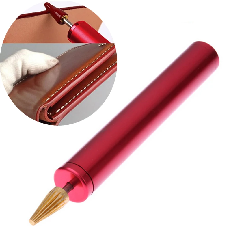 

1PC DIY Leather Edge Oil Pen Top Pro Edge Dye Pen Applicator Speedy Edge Paint Roller Leather Tools Craft