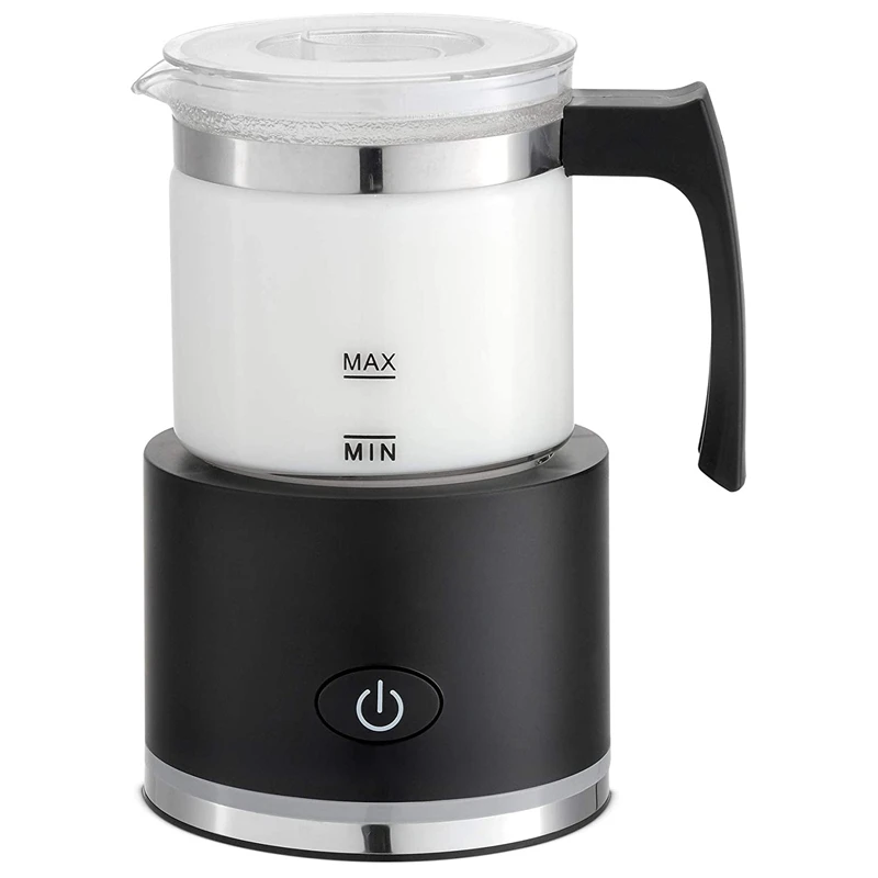 

Milk Frother Hot or Cold Electric Coffee Warmer Steamer Automatic Foam Maker for Drink Macchiato Chocolate,EU Plug