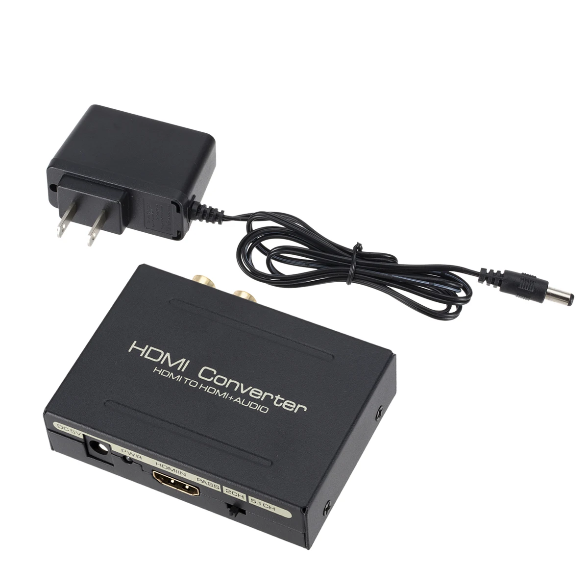 

Аудио экстрактор конвертер 5.1CH HDMI-совместимый аудио сплиттер 1080P Стерео аналоговый HDMI-Совместимый оптический SPDIF RCA L/R адаптер