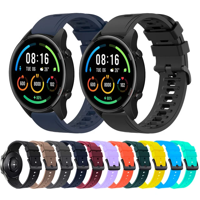

Silicone Strap For Xiaomi Mi Watch Color Smart Watch Band Replacement 22mm Watchband For Huami Amazfit GTR 2 GTR2