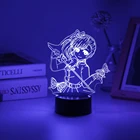 Ночсветильник для убийцы демонов, аниме лампа Tanjirou, Nezuko Kimetsu No Yaiba, декор для взрослых, Подарочная основа и акриловая доска продаются отдельно