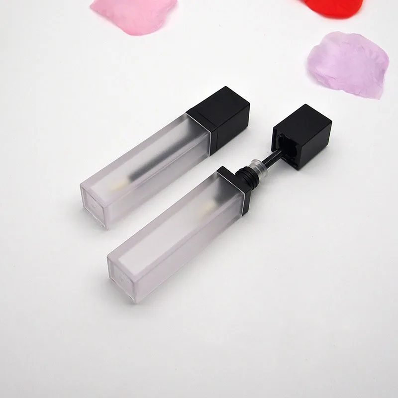 Пустые тюбики для блеска губ 7 мл прозрачный контейнер упаковки многоразовые