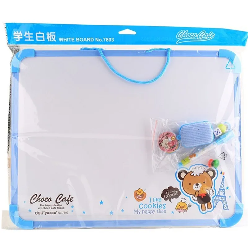 Magnetic Whiteboard Magnet Sheets Drawing Writing Boards Hangable Graffiti Bulletin Board Flip Chart Kids Dry Wipe | Канцтовары для