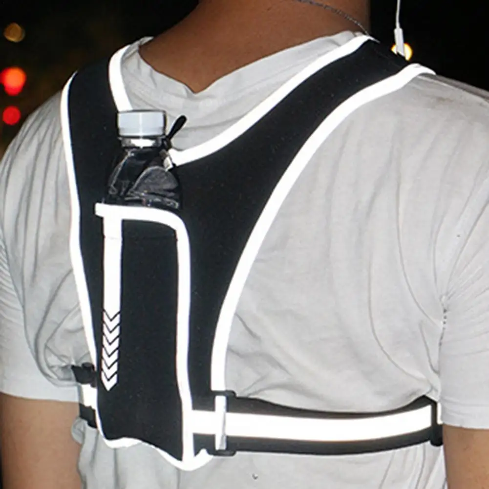 Светоотражающий рюкзак для бега универсальный легкий фитнеса | Спорт и