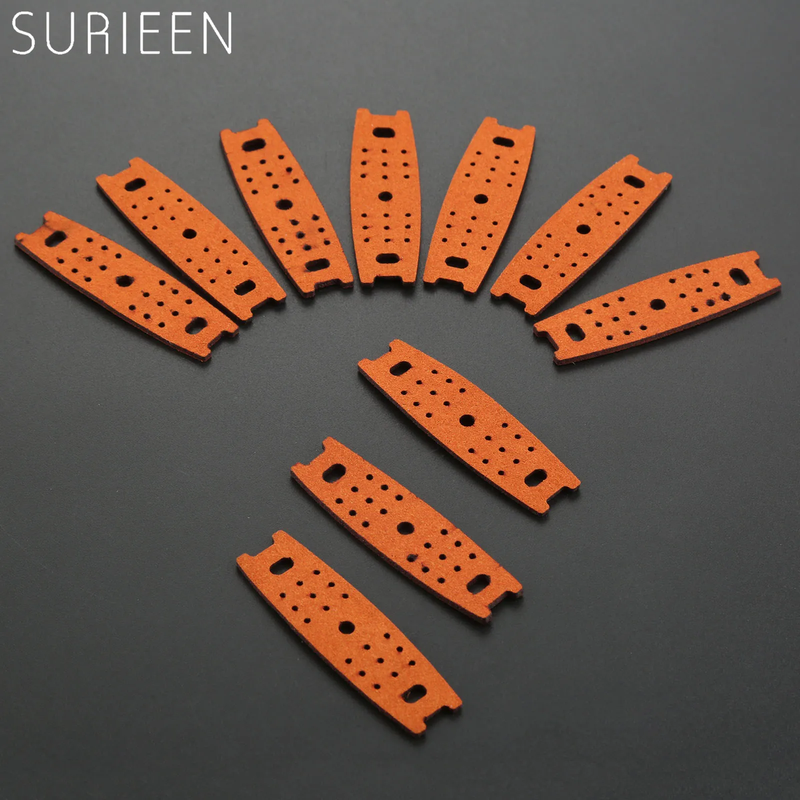 

10 шт., коричневые Чехлы для рогатки, из микрофибры и кожи