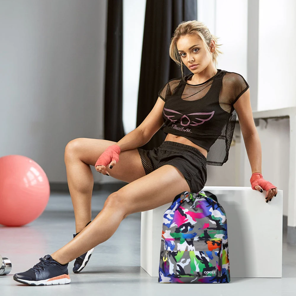 Copozz Large Capacity Wet Dry Seperation Bag Outdoor Waterproof Sport Floating Camping Work Out Backpack Swimming Dry Bags