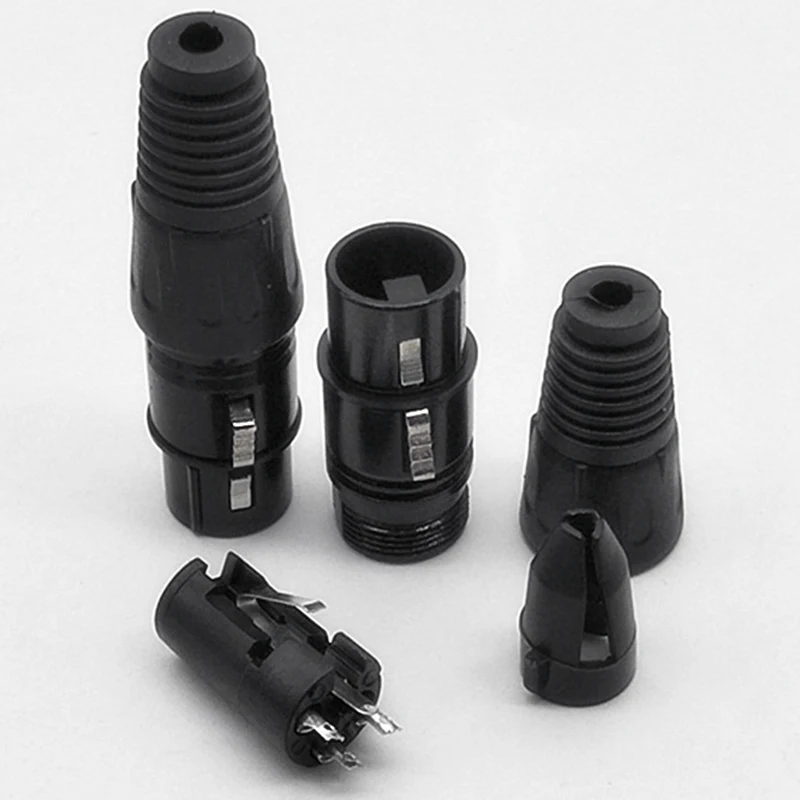 40 шт. 3Pin Xlr Штекерный к женскому микрофонный Удлинительный кабель микрофонные