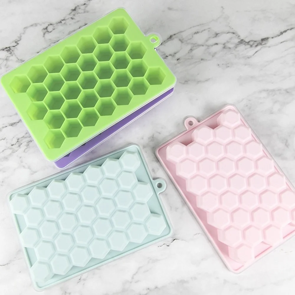 Силиконовый кубик льда многоразовый силиконовый для морозильной камеры