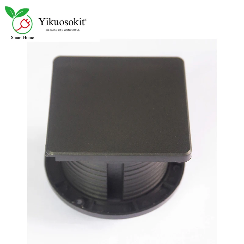 

Втулка круглая с вилкой Стандарта Великобритании, 5 В, а, 2 USB-порта для зарядки, встроенная настольная розетка с крышкой, сертификация CE, Rohs