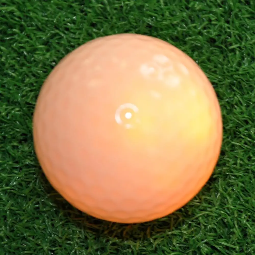 

1 Pcs Synthetic Rubber Golf LED Luminous Ball Often Bright Ball Suitable For Night Use Multi-color Optional Wholesale hot