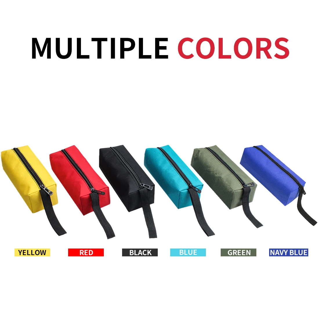 

Tool Bag Oxford Canvas Waterproof Storage Bag Hand Tool Screw Drill Metal Parts For Travel Fishing Storage Cosmetic Bag