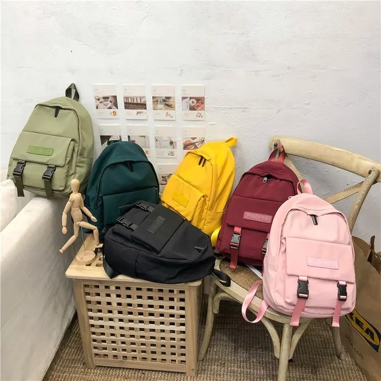 

BB626 2021 new Girls Campus Wild Backpack Cute bag Exquisite canvas bag