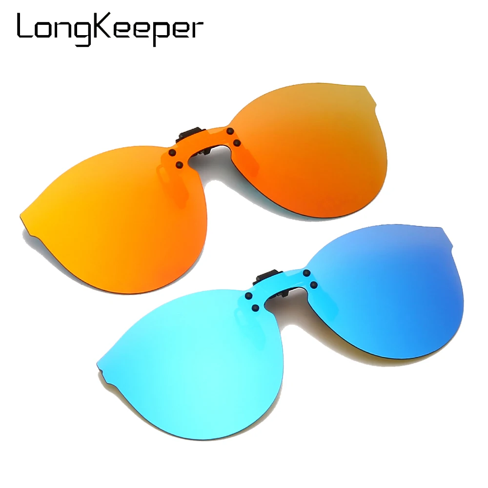 Классические поляризационные солнцезащитные очки LongKeeper с клипсой для женщин и