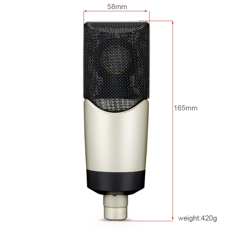 FELYBY MK4 professional condenser microphone for computer games karaoke live studio microphone