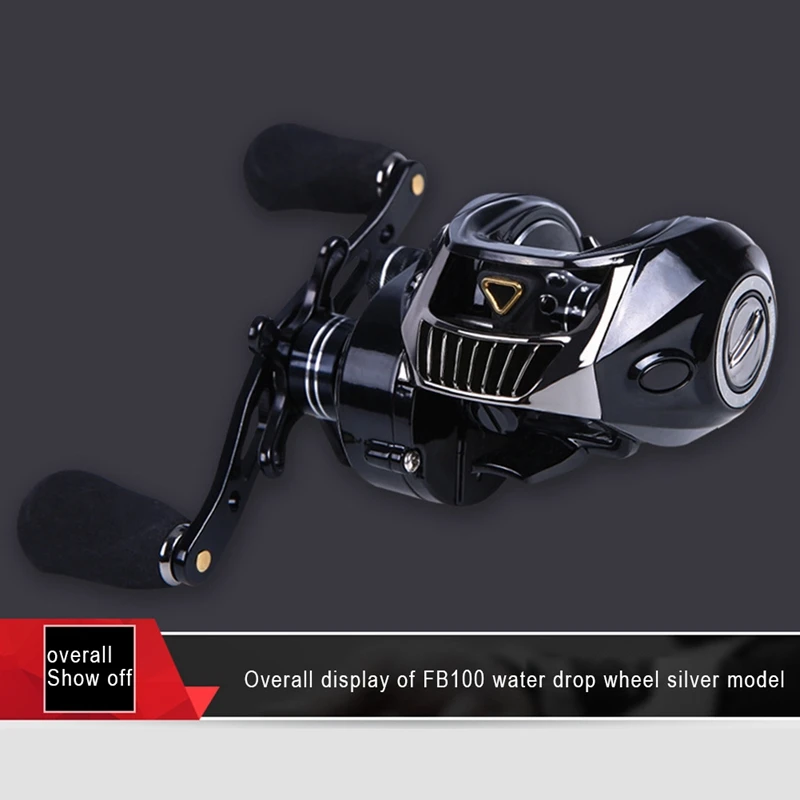 

New Fishing Reel FB100 Series Water Drop 71:1 High Speed Ratio Carp Fishing Spinning Fishing Reels Fishing Accessories