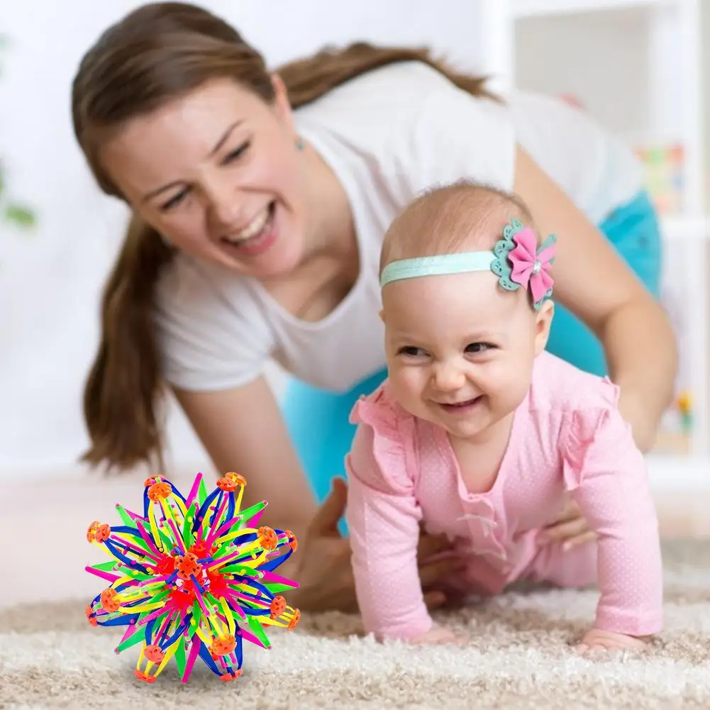 Игрушки для снятия стресса красочный надувной шар раздвижной волшебный дышащий