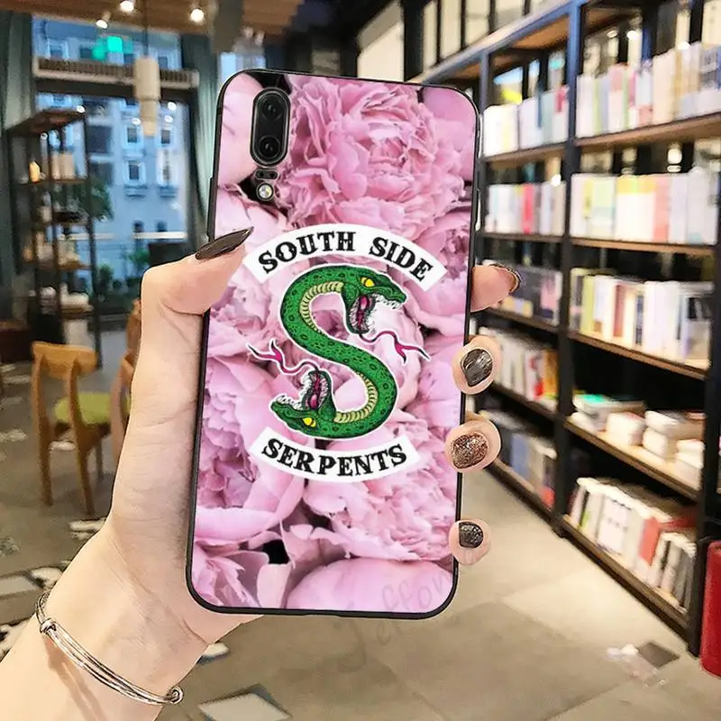 

Serpent icon Riverdale snake logo Phone Case For Huawei honor Mate P 10 20 30 40 Pro 10i 9 10 20 8 x Lite
