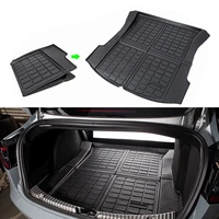 model3 customized trunk mats storage mat tpe waterproof cargo tray pads accessories for tesla model 3 2021
