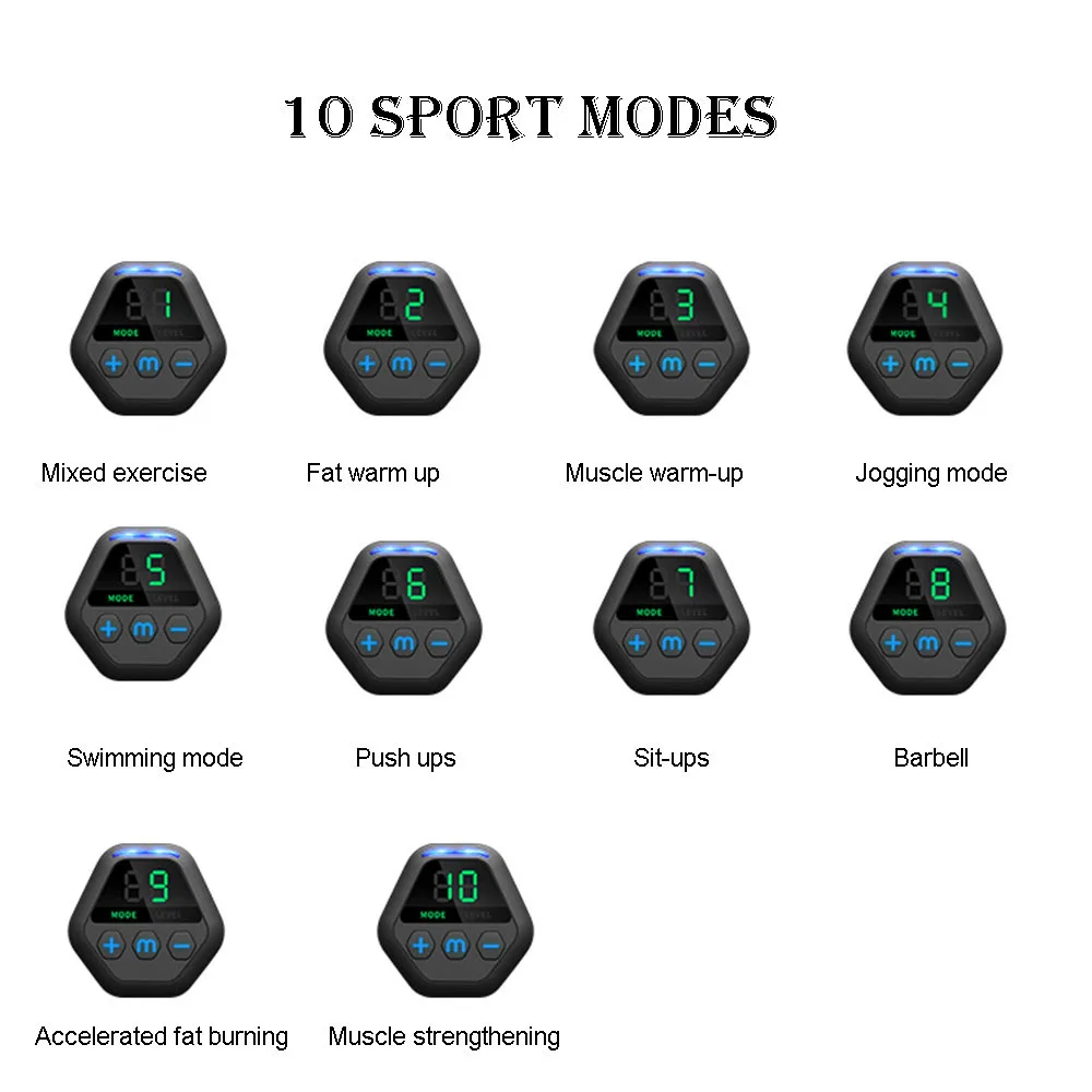 Электрический мышечный Стимулятор ABS стимулятор мышц электрическая стимуляция