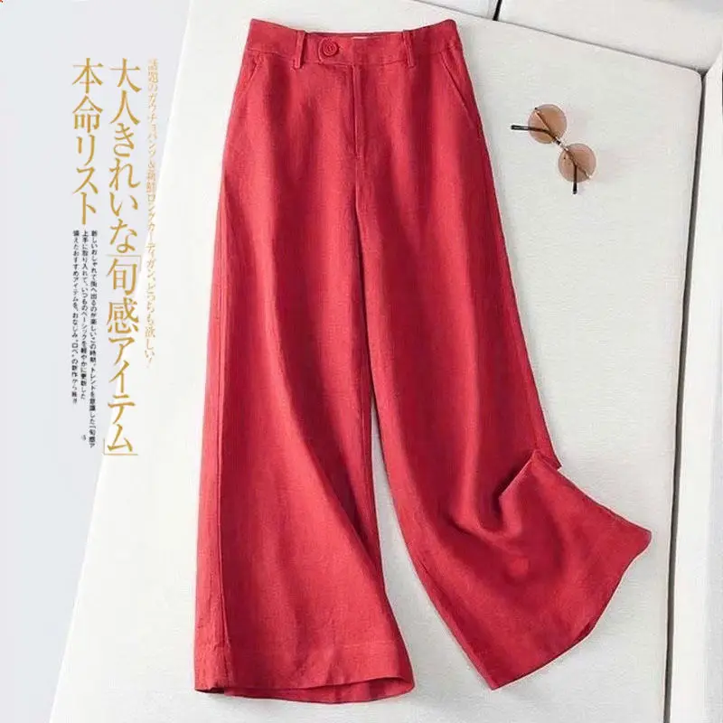 

Women Pants Women's Linen Pants Pantalones De Mujer