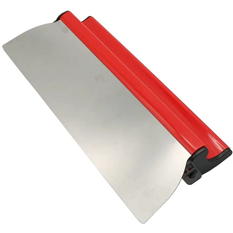 

Red Drywall Skimming Blade Plastering Painting Drywall Smoothing Spatula Flexible Blade Painting Finishing Trowel Tools