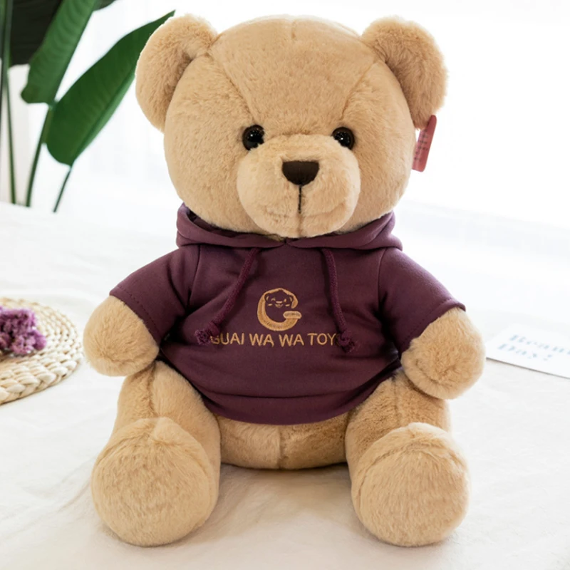 23 40 см новый мягкий милый свитер медведь талисман Кукла Подушка плюшевая игрушка