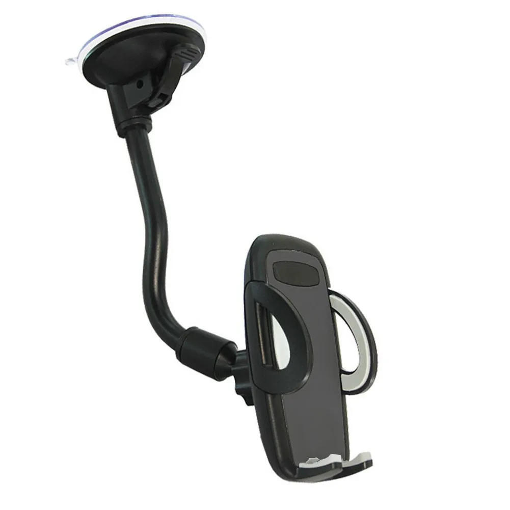 

Universal Car Mount Holder Windscreen CURVED Support For Mobile Phone Long Arm