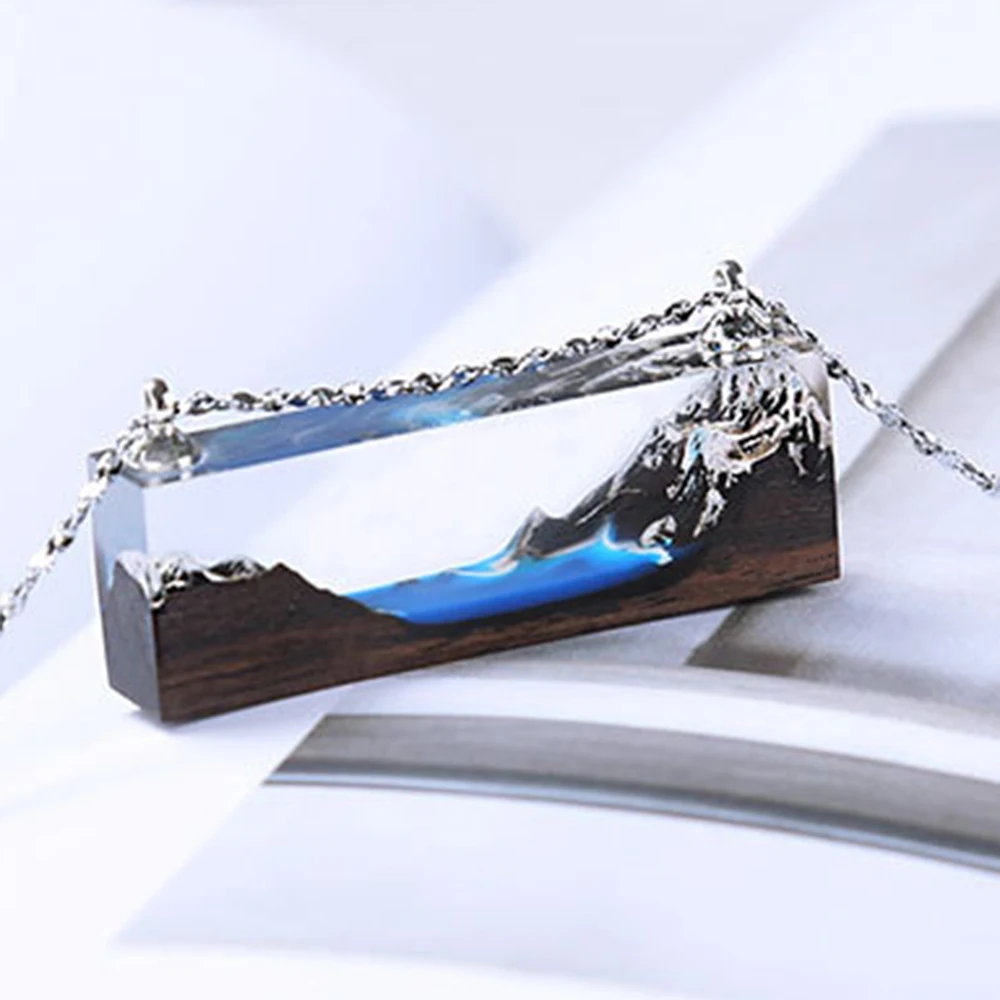 Эпоксидная смола сломанной натурального сандалового дерева Арт Изготовление