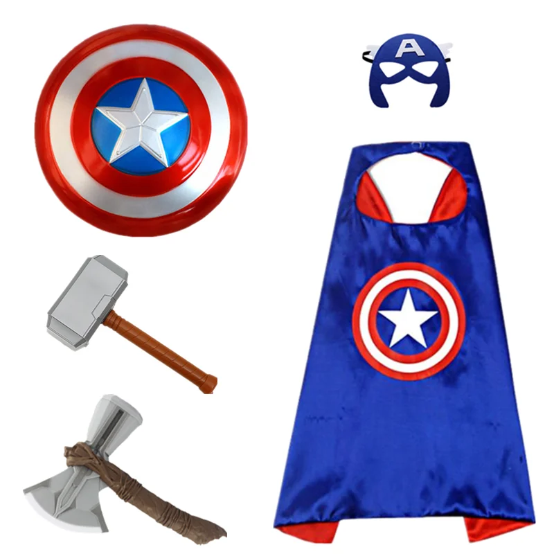 Детский реквизит для ролевых игр на Хэллоуин Супергерой Marvel топор Тора и молот