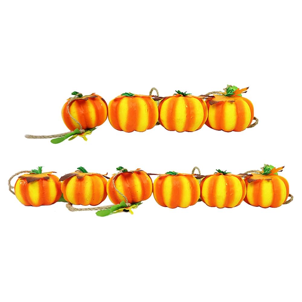 Хэллоуин искусственная Тыква реалистичные поддельные струны подвесной