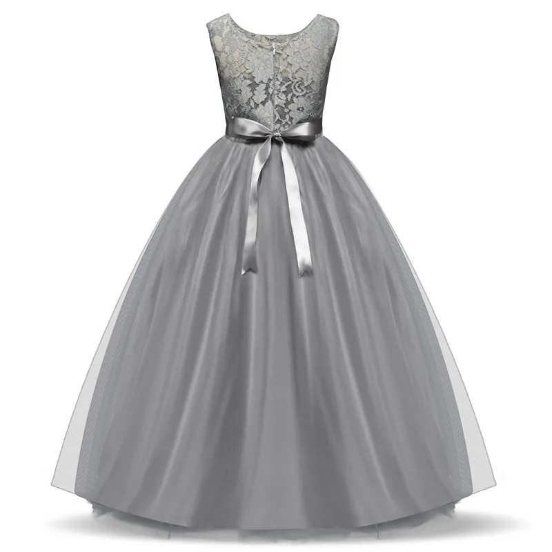 Детское платье принцессы праздничная одежда для девочек изящное детское длинное