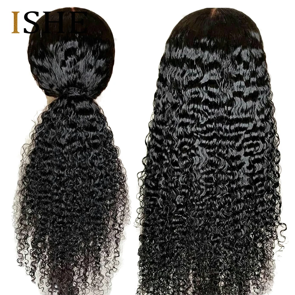 360 парик на сетке спереди предварительно выщипанные Детские волосы плотность 250