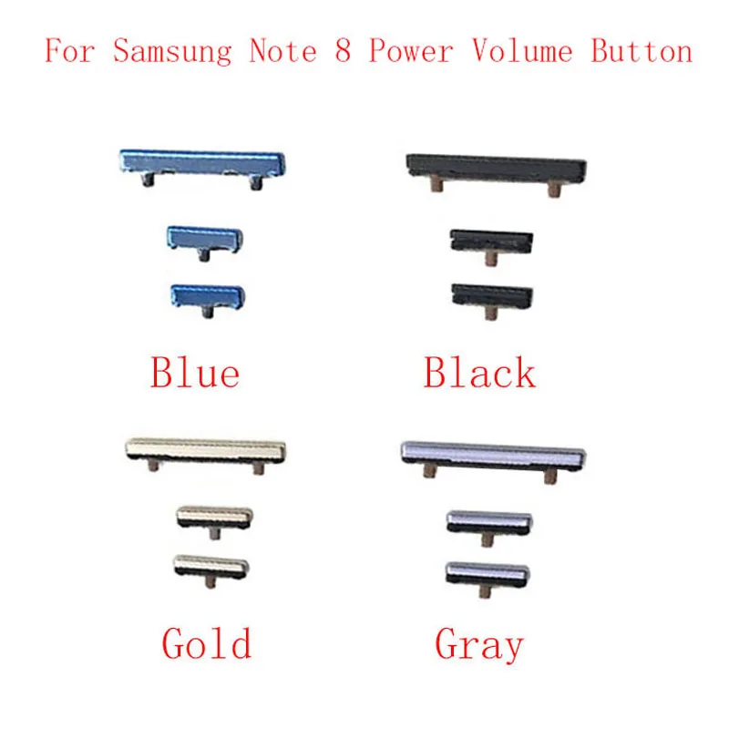 Кнопка включения/выключения питания регулятор громкости для Samsung Note 8 N950F 9 N960F