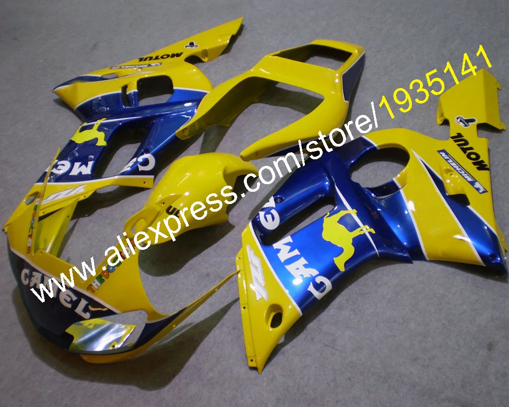 Для Yamaha YZF R6 Обтекатели 98 99 00 01 02 YZFR6 Sportbike кузов 1998 1999 2000 2001 2002 (литья под