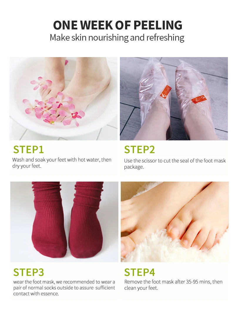 2 шт./упаковка маски для ног | Красота и здоровье