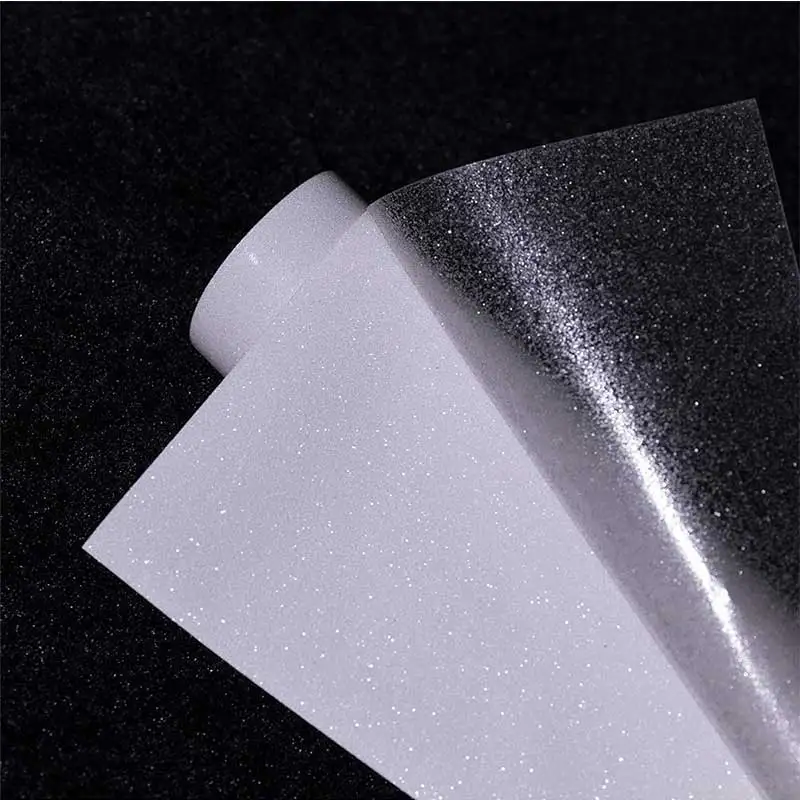 Блестящий теплопередающий виниловый Утюг на переноске виниловые рулоны HTV для