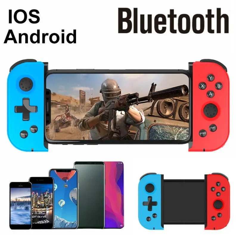 

AMYGOJJ Bluetooth Game Controller Wireless Gamepad Telescopic Gamepad Joystick For Android Mobile Phone Game Handle