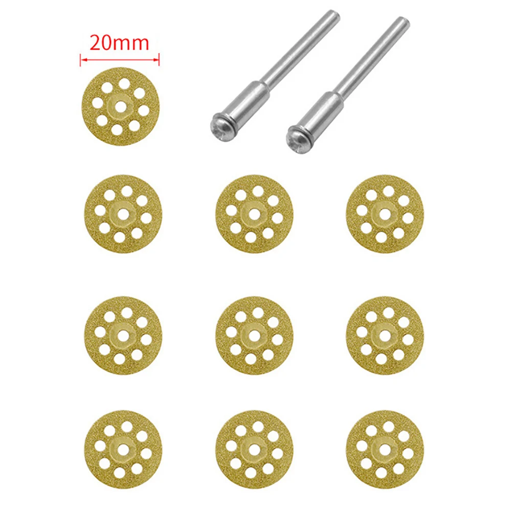 10 шт. 20 мм/22 мм/25/30 MM алмазное шлифовальное колесо алмазные диски для резки по